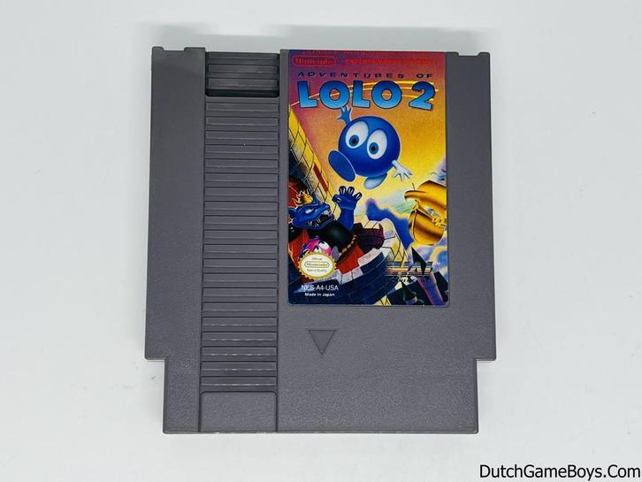 Nintendo Nes - Adventures Of Lolo 2 - USA, Spelcomputers en Games, Games | Nintendo NES, Gebruikt, Verzenden