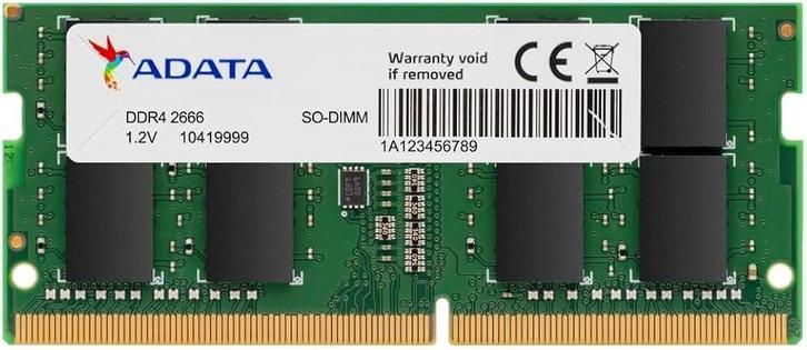 ADATA 4GB DDR4 Laptopgeheugen – 2666 MHz SODIMM |, Computers en Software, RAM geheugen, Nieuw, Ophalen of Verzenden