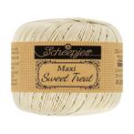 Scheepjes Maxi Sweet Treat - 505 linen - Gemerceriseerd Ka, Hobby en Vrije tijd, Breien en Haken, Ophalen of Verzenden, Nieuw