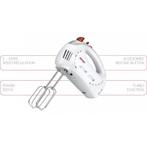 MPM handmixer met turbo functie 300W MMR-15 wit, Ophalen of Verzenden, Nieuw