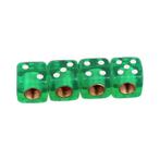 TT-products ventieldoppen Dice Clear Green dobbelstenen 4, Auto diversen, Ophalen of Verzenden, Nieuw