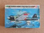 Tamiya 6425 Mitsubishi A6M3 Zero Fighter (Hamp) 1:48, Hobby en Vrije tijd, Modelbouw | Vliegtuigen en Helikopters, Verzenden, Nieuw