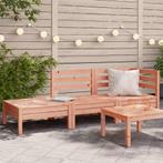 vidaXL Tuinbank 3-zits massief douglashout, Tuin en Terras, Tuinsets en Loungesets, Verzenden, Nieuw