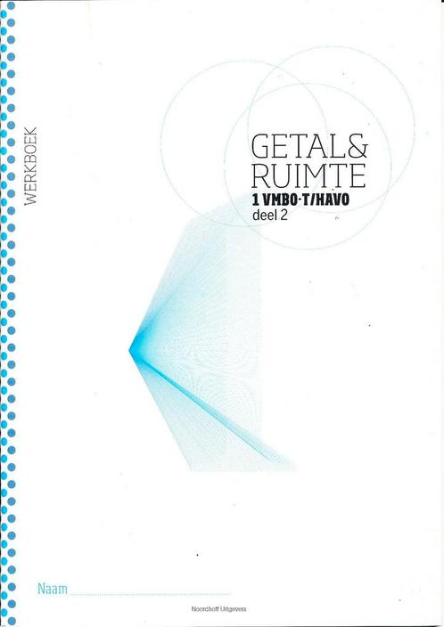 Getal en Ruimte 1 VMBO-T HAVO Werkboek deel 2 (per stuk), Boeken, Schoolboeken, Nieuw, Verzenden