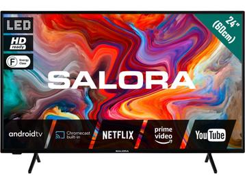 Salora SMART24TV - LCD TV - 24 HD Ready - HDR10 HLG - Zwart beschikbaar voor biedingen