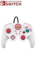 MarioSwitch.nl: PDP Wired Fight Pad Pro - Peach - iDEAL!, Ophalen of Verzenden, Zo goed als nieuw