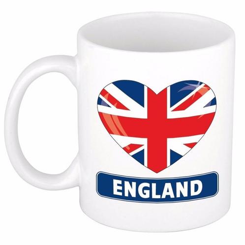 I love Engeland mok / beker 300 ml - Engeland versiering, Hobby en Vrije tijd, Feestartikelen, Ophalen of Verzenden