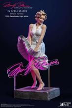 Marilyn Monroe Statue 1/4 Deluxe Edition with LED Sign, Verzamelen, Film en Tv, Nieuw, Ophalen of Verzenden