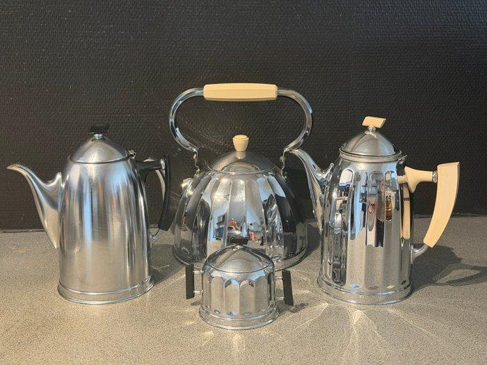 Demeyere Belgium - Koffiepot (4) - Koper, Verchroomd - Art, Antiek en Kunst, Kunst | Designobjecten