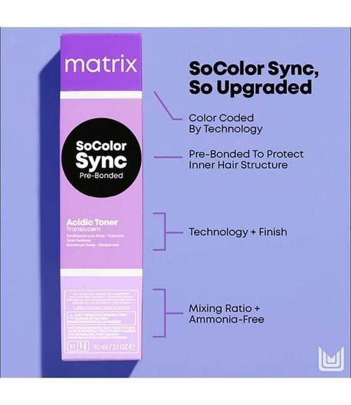 Matrix SoColor Sync Acidic Toner - 90ml, Sieraden, Tassen en Uiterlijk, Uiterlijk | Haarverzorging, Nieuw, Ophalen of Verzenden