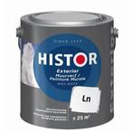 Histor Exterior Muurverf Mat - zwart - 4,5 liter, Doe-het-zelf en Verbouw, Verf, Beits en Lak, Zwart, Nieuw, Ophalen of Verzenden