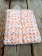 Actie mini foamrose met tule wit+oranje hart bulk pak 144 st, Ophalen of Verzenden, Nieuw