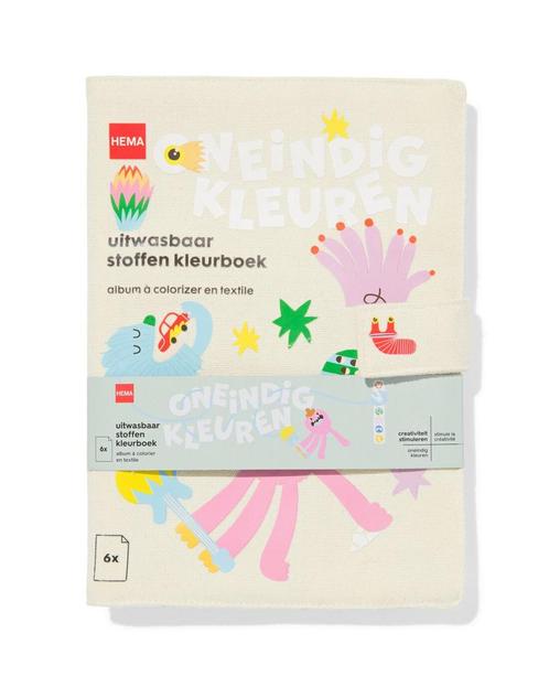 HEMA Uitwasbaar stoffen kleurboek, Boeken, Kinderboeken | Jeugd | onder 10 jaar, Nieuw, Verzenden