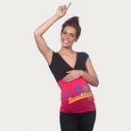 Op en Top Zwanger Zwangerschaps Buikband Beach Baby Roze, Kleding | Dames, Positiekleding, Verzenden, Nieuw