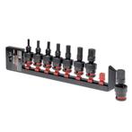 Inbus bit doppenset 1/2 inch met kniegewricht 8-delig H6–H19, Ophalen of Verzenden, Nieuw