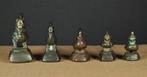 Opiumgewichten, opium weights, Eenden, Leeuwen - Birma -, Antiek en Kunst