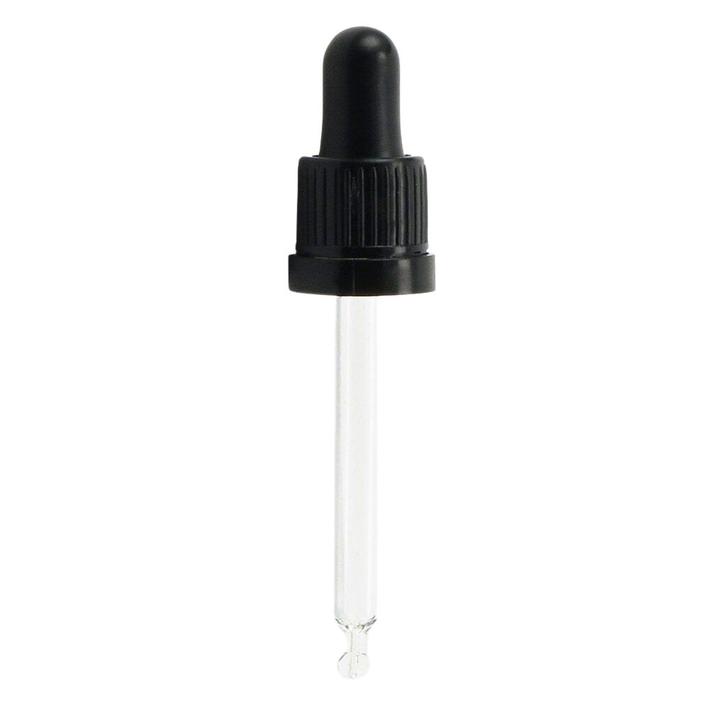 Pipet Dop (DIN18) - Zwart, Sieraden, Tassen en Uiterlijk, Uiterlijk | Lichaamsverzorging, Bodylotion, Crème of Olie, Nieuw, Verzenden