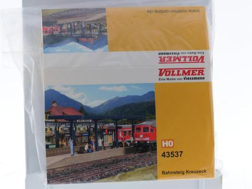 Schaal H0 Vollmer 43537 Perron Kreuzeck Bouwpakket #5340, Hobby en Vrije tijd, Modeltreinen | H0, Brug, Tunnel of Gebouw, Gebruikt