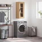 vidaXL Bovenkast 34,5x34x90 cm sonoma eikenkleurig, Minder dan 50 cm, Verzenden, Nieuw, Minder dan 100 cm