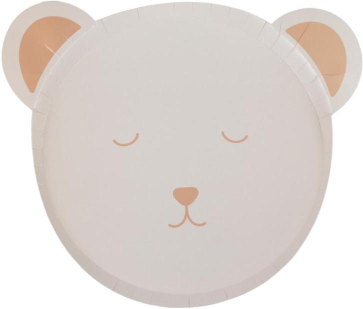 Kartonnen bordjes Baby Beer - 8 stuks, Hobby en Vrije tijd, Feestartikelen, Ophalen of Verzenden