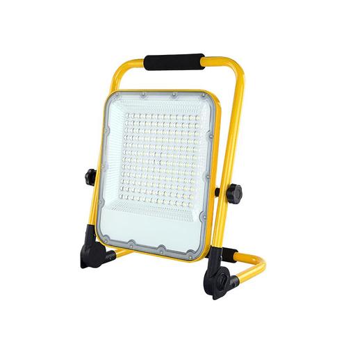 LED Accu Bouwlamp Floodlight 150 Watt Naturel wit, Doe-het-zelf en Verbouw, Bouwverlichting, 50 tot 200 watt, Ophalen of Verzenden