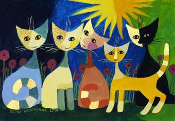 ROSINA WACHTMEISTER.  Grote collectie Giclees op Canvas.