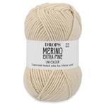 DROPS Merino Extra Fine Uni Colour - 50 lichtbeige - Wol G, Hobby en Vrije tijd, Breien en Haken, Ophalen of Verzenden, Nieuw