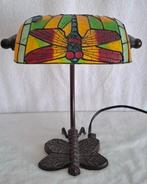 FS-art - Tafellamp - Tiffany stijl - verguld metaal -, Antiek en Kunst, Kunst | Designobjecten