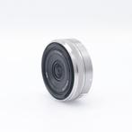 Sony E 16mm F/2.8 zilver | Tweedehands, Verzenden, Gebruikt