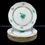 Herend, Hungary - Exquisite Set of 6 Dinner Plates (25 cm) -, Antiek en Kunst, Antiek | Meubels | Tafels
