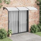 vidaXL Deurluifel 300x75 cm polycarbonaat zwart en, Verzenden, Nieuw