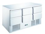 Q-Gastro RVS Koelwerkbank 6 lades (NIEUW), Ophalen of Verzenden, Nieuw in verpakking