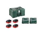 Veiling - Metabo accu set LiHD7.0Ah + 2×ASC Ultra, Nieuw