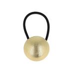 Haarelastiek Cirkel Ribbel Cuff Ornament Goud, Verzenden, Nieuw