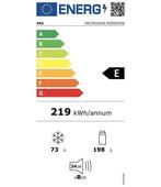 AEG OSC5S181ES ColdSense Koel-/Vriescombinatie 178 cm inbouw, Witgoed en Apparatuur, Koelkasten en IJskasten, Ophalen of Verzenden