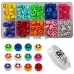Fako Bijoux® - DIY Smiley Kralen XL Set - Acryl Kralen -, Hobby en Vrije tijd, Verzenden, Nieuw