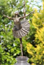 sculptuur, ballerina girl 66 cm hoog - 66 cm - brons ,, Antiek en Kunst