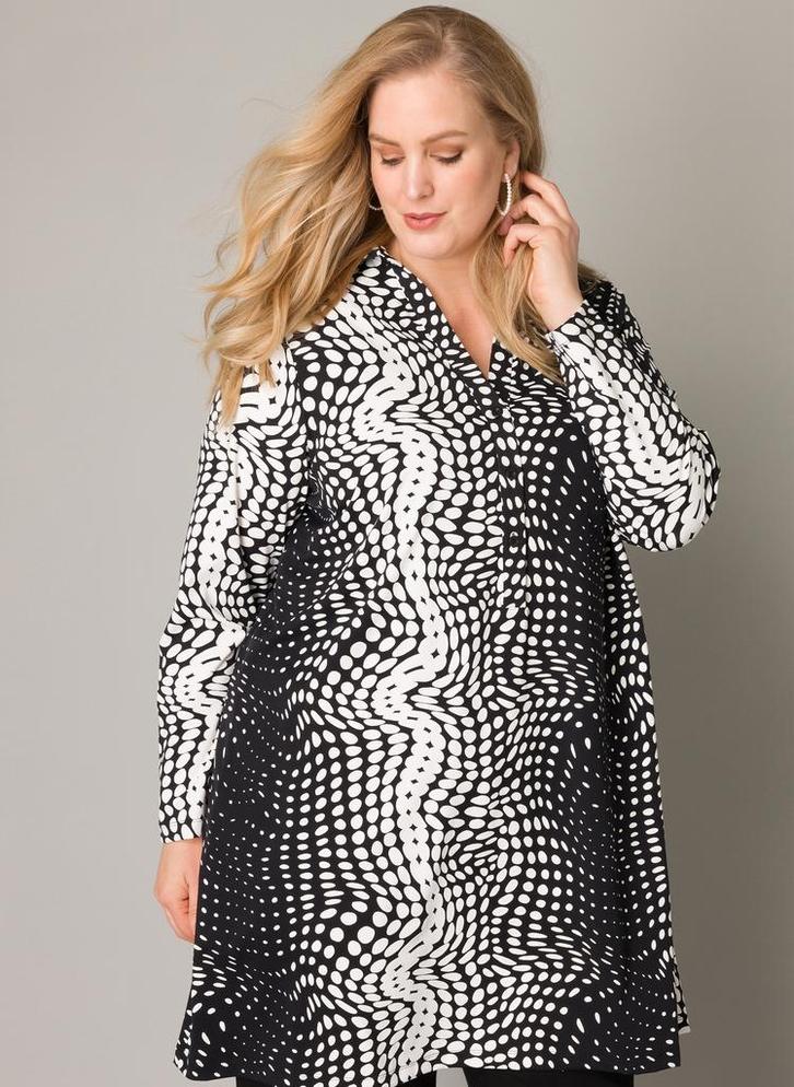 Colletta tuniek travel stof Maat:, Kleding | Dames, Blouses en Tunieken, Overige kleuren, Nieuw, Verzenden