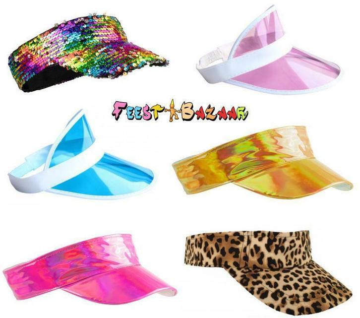 Zonneklep kopen? Goedkope Zonnekleppen voor dames heren kind, Hobby en Vrije tijd, Feestartikelen, Carnaval, Overige typen, Nieuw