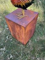 sculptuur, Pilaar-Zuil-Roest - 60 cm - Staal, Cortenstaal