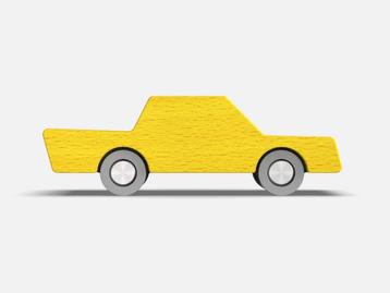 Waytoplay back and forth car - yellow van €14,99 voor €11,99 beschikbaar voor biedingen