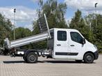 Opel Movano 2.3 Turbo L2H1 EL DC, Auto's, Stof, Gebruikt, Euro 6, Wit