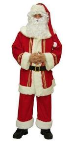 Kerstmanpak deluxe 4-delig, Kleding | Heren, Carnavalskleding en Feestkleding, Ophalen of Verzenden, Nieuw