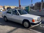 Mercedes 190D, automaat, bj 89, 100% origineel en roestvrij, Auto's, Gebruikt, Wit, Diesel, Blauw
