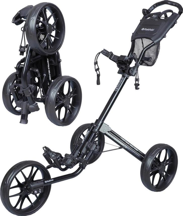 Fastfold Stinger Black 3 Wiel Trolley Top Deal!, Sport en Fitness, Golf, Golfkar, Nieuw, Overige merken, Ophalen of Verzenden