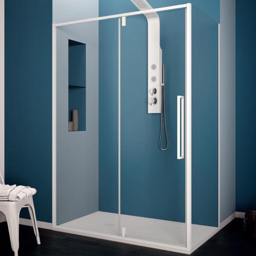 Douchecabine Lacus Murano Klapdeur 140x200 cm 6 mm Met, Doe-het-zelf en Verbouw, Sanitair, Douche, Nieuw, Ophalen of Verzenden