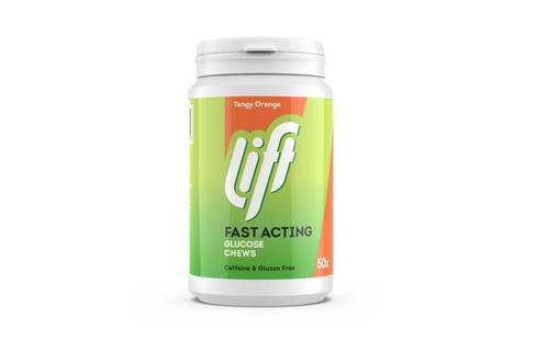Glucotabs lift tablet 4G sinaasappel - 50 stuks, Diversen, Verpleegmiddelen, Nieuw, Verzenden