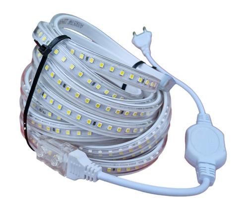 Lichtslang plat daglichtwit - 6500K - 5 meter | 230V AC - 12, Huis en Inrichting, Lampen | Overige, Nieuw, Verzenden