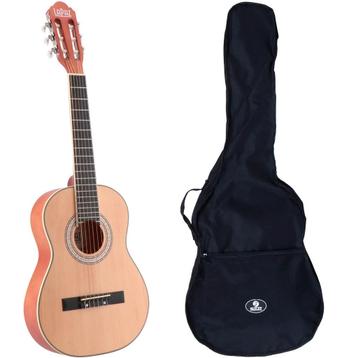 LaPaz C30N klassieke gitaar 3/4-formaat naturel + gigbag beschikbaar voor biedingen