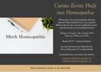 Cursus “Eerste hulp met Homeopathie” te Papendrecht, Diensten en Vakmensen, Cursussen en Workshops, Hobby of Vrije tijd